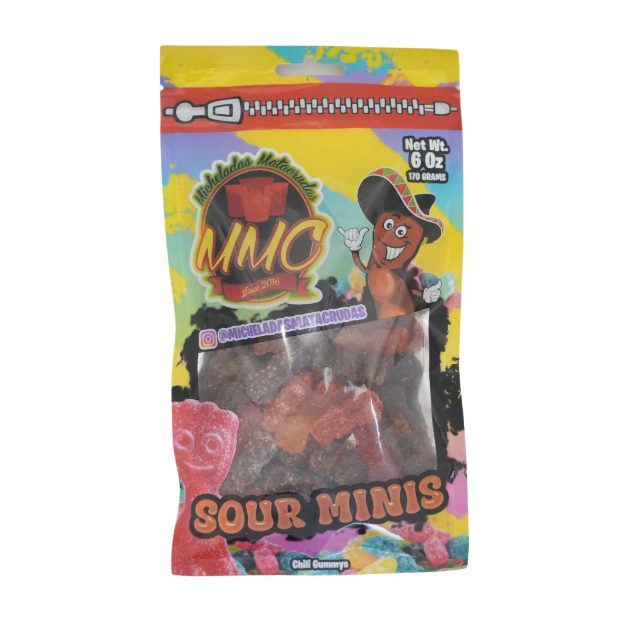 MMC CHILI GUMMIES SOUR MINIS