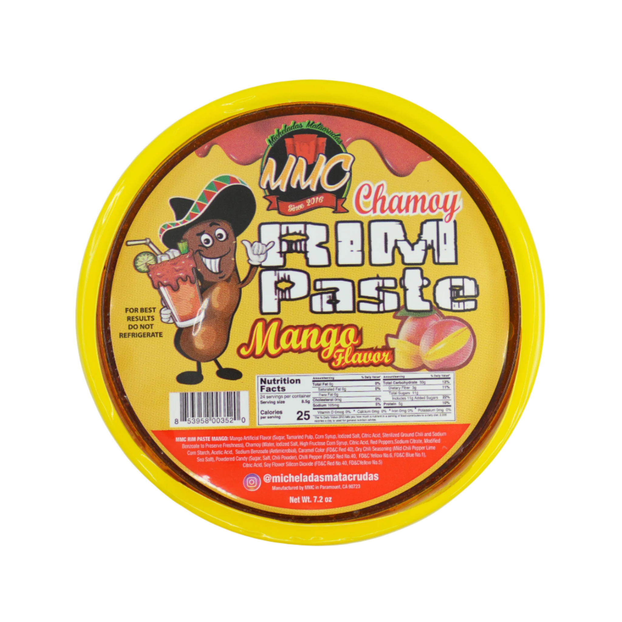 MMC Chamoy Rim Paste Mango